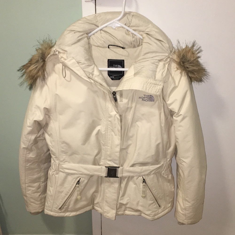The North Face Off White Winter Jacket!❄️